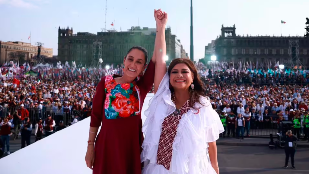 "Nos queremos": Clara Brugada desmiente haber forcejeado con Claudia