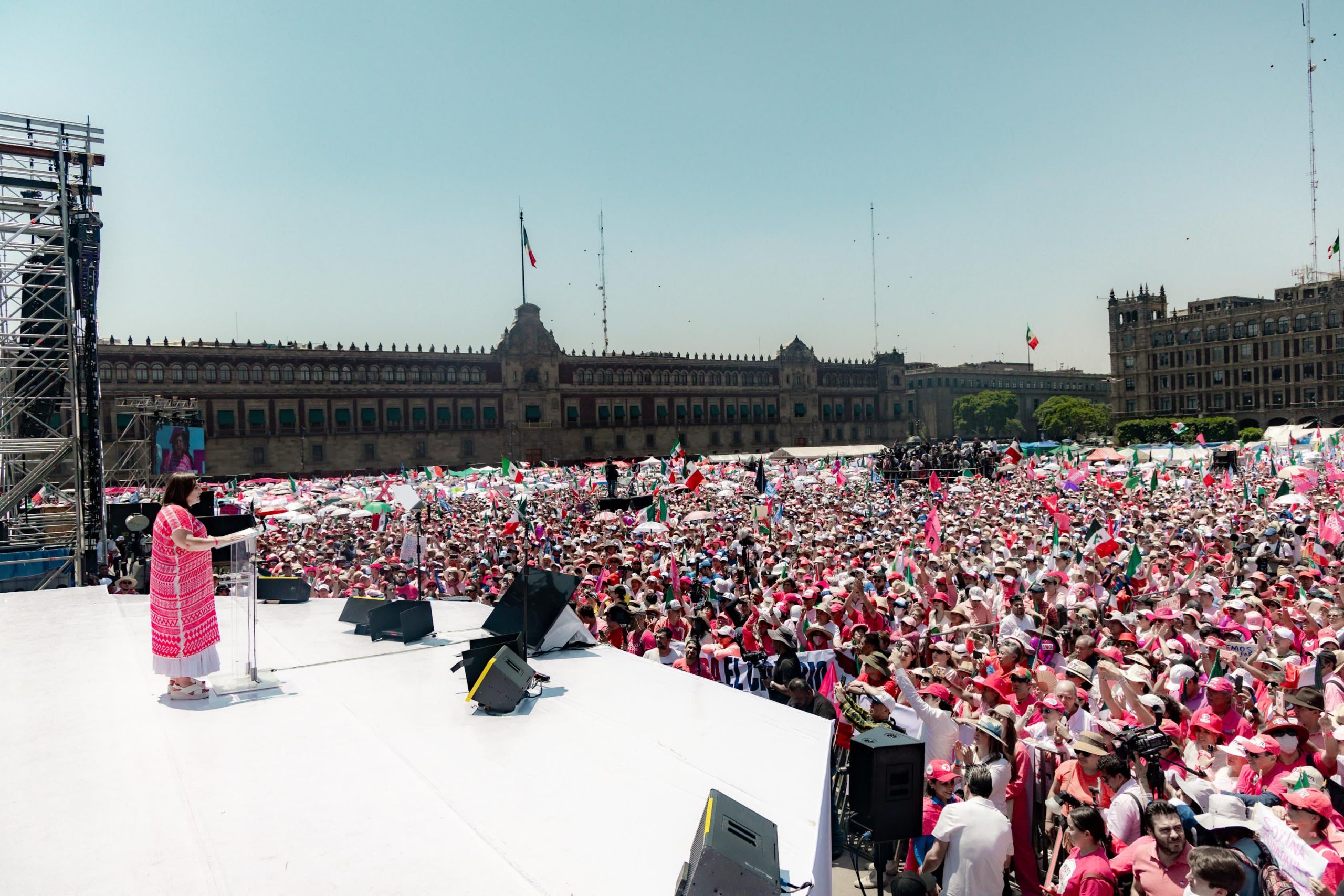 Habrían participado 95 mil personas en la marcha de la Marea Rosa ...